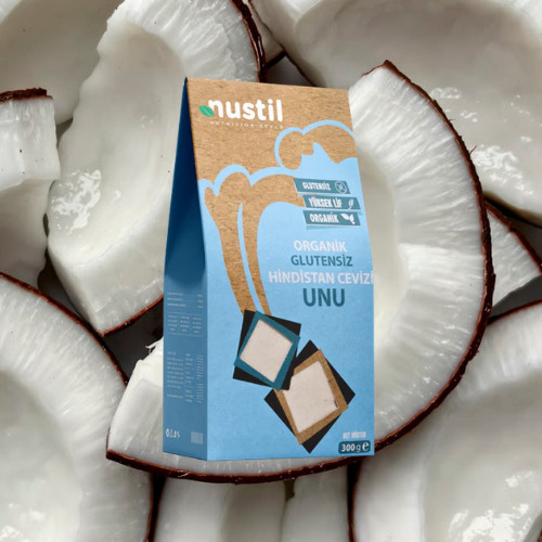 NUSTİL Organik Hindistan Cevizi Unu 300g