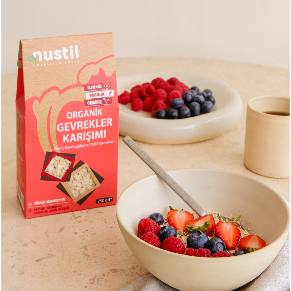 NUSTİL Organik Gevrekler Karışımı 250g