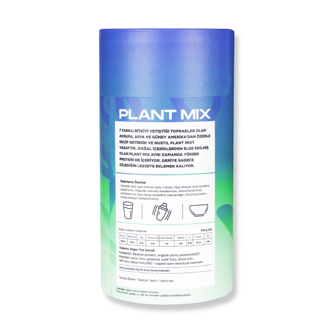 NUSTİL Plant Mix %60 Proteinli Bitkisel Karışım 400g