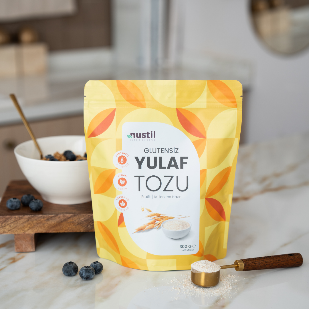 NUSTİL Glutensiz Yulaf Tozu 300g