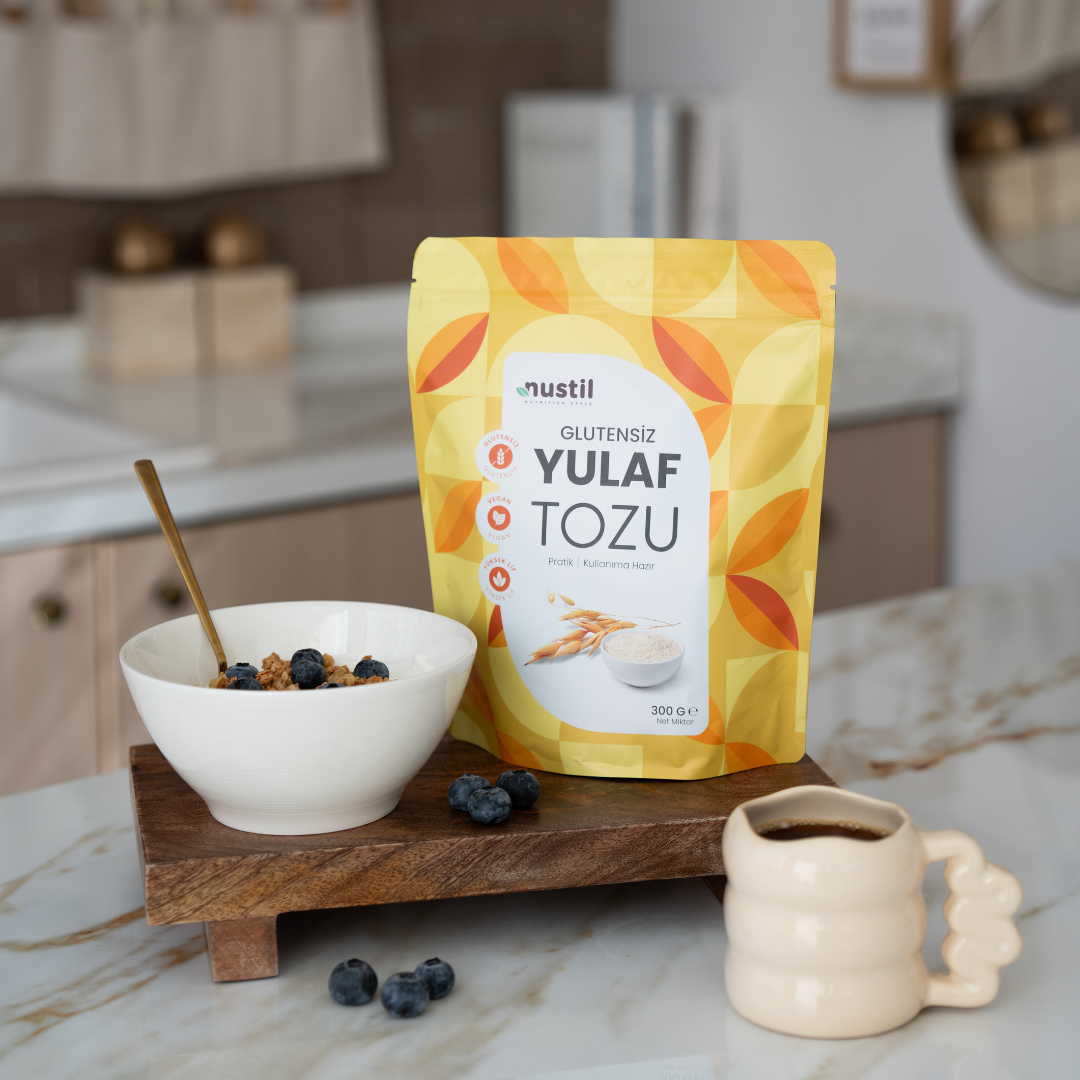NUSTİL Glutensiz Yulaf Tozu 300g