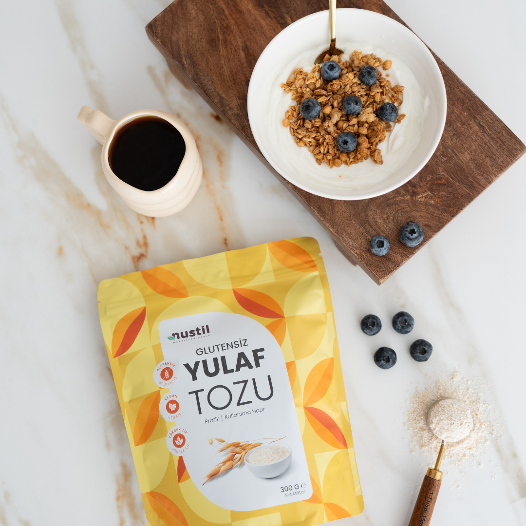 NUSTİL Glutensiz Yulaf Tozu 300g