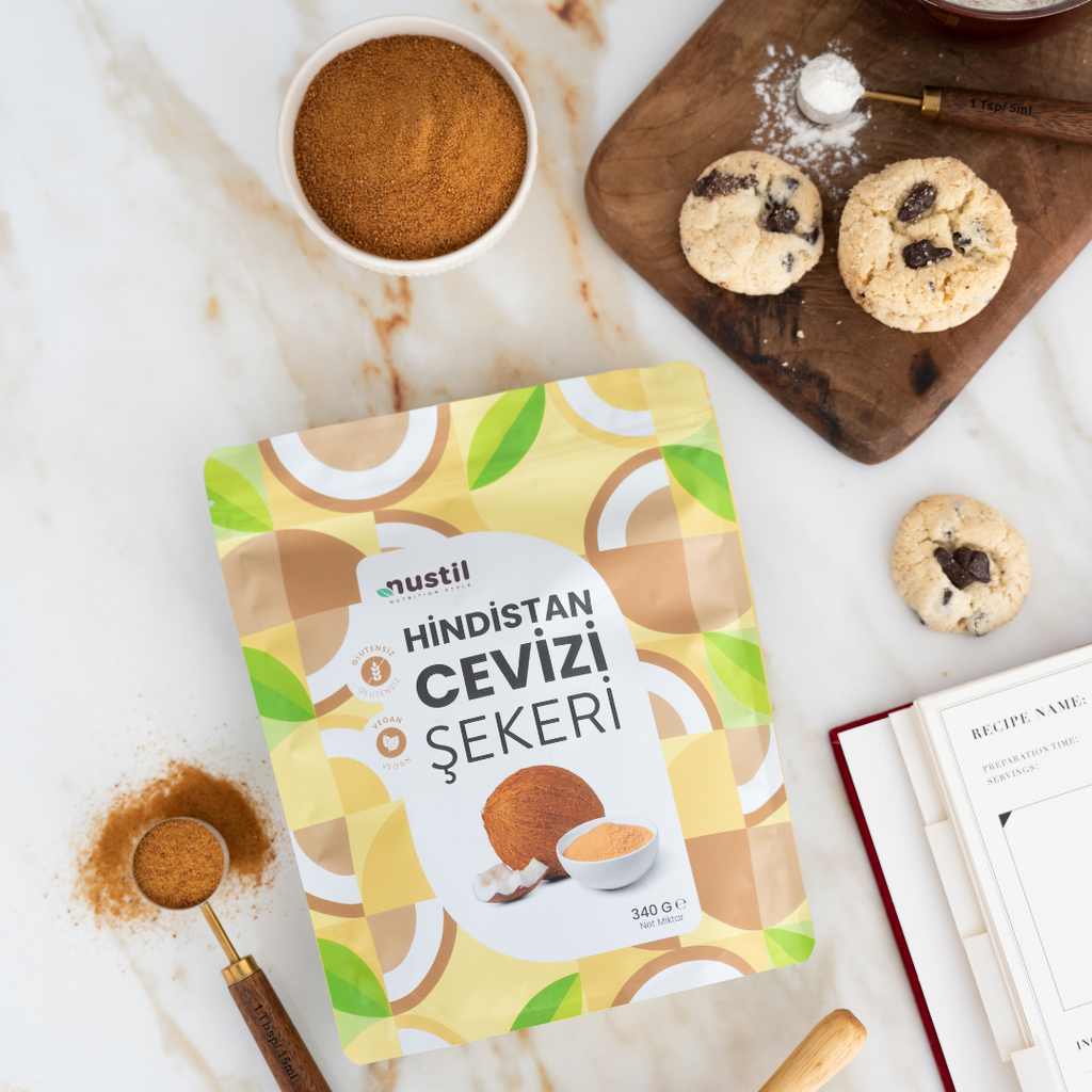 NUSTİL Hindistan Cevizi Şekeri 340g