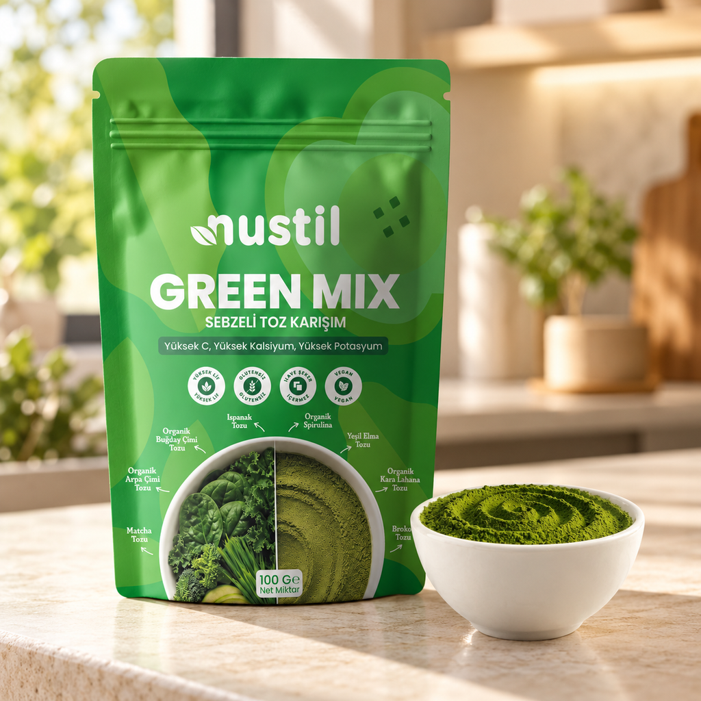 NUSTİL Green Mix Sebzeli Toz Karışım 100g