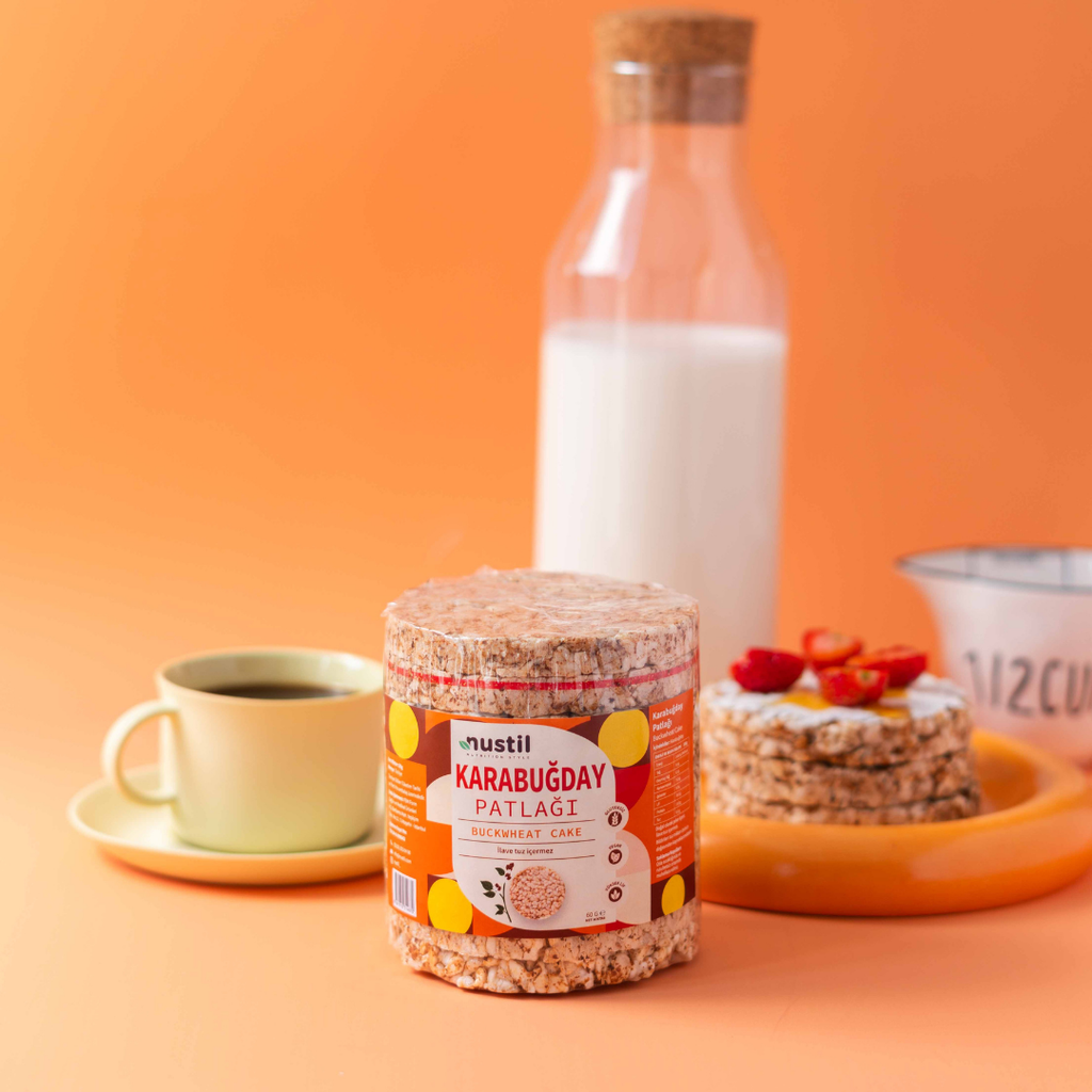 Nustil Glutensiz Karabuğday Patlağı 60g