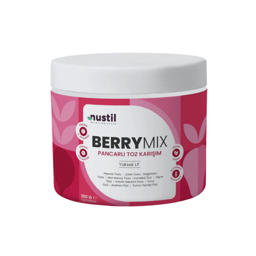 NUSTİL Berry Mix Orman Meyveli Toz Karışım 