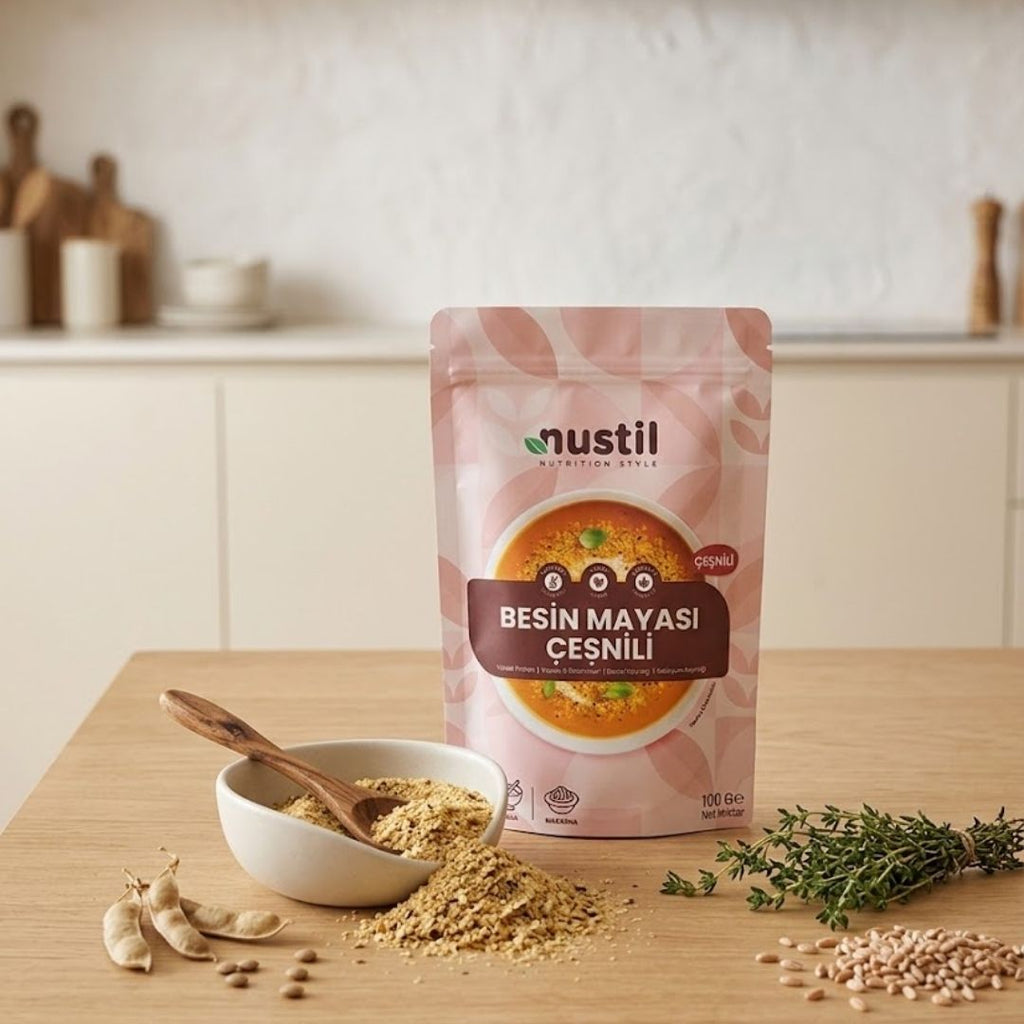 NUSTİL Besin Mayası - Çeşnili 100g