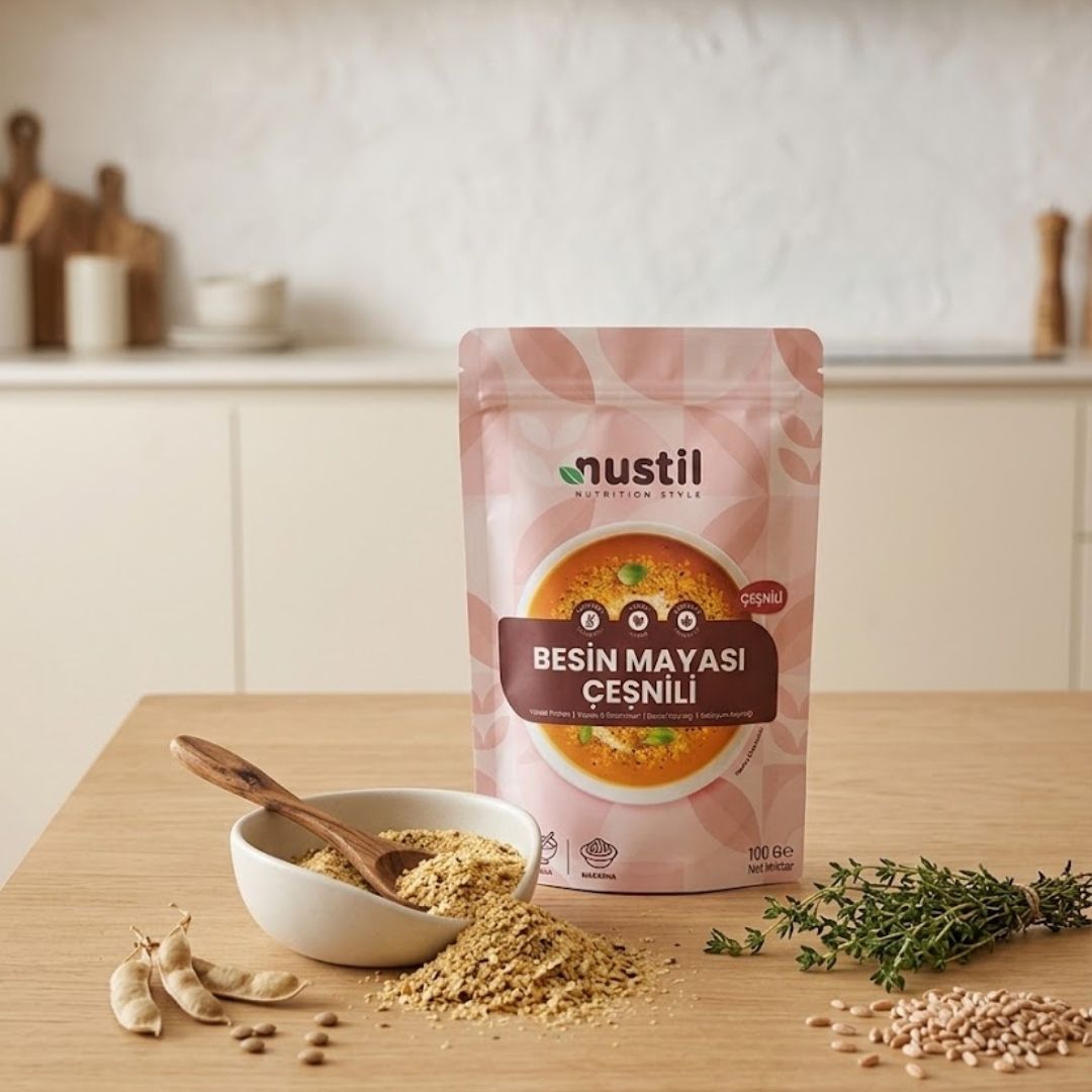 NUSTİL Besin Mayası - Çeşnili 100g