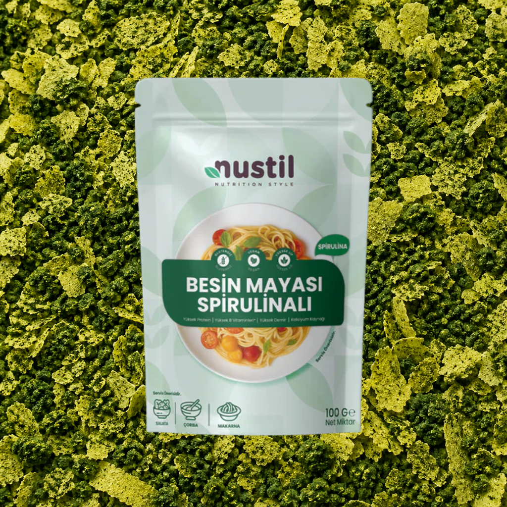 NUSTİL Besin Mayası - Spirulinalı 100g