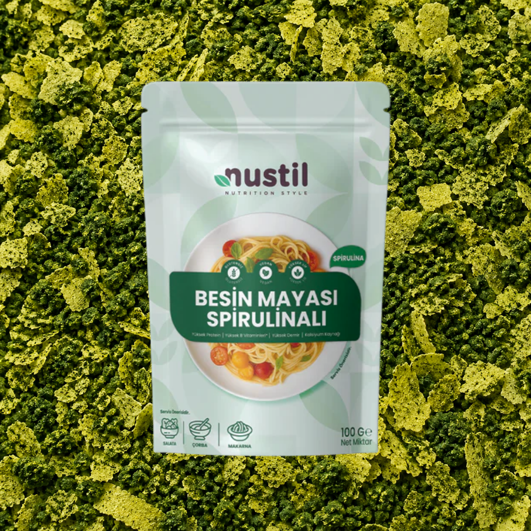 NUSTİL Besin Mayası - Spirulinalı 100g