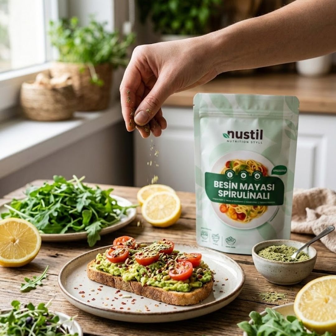 NUSTİL Besin Mayası - Spirulinalı 100g