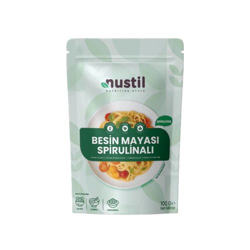 NUSTİL Besin Mayası - Spirulinalı 