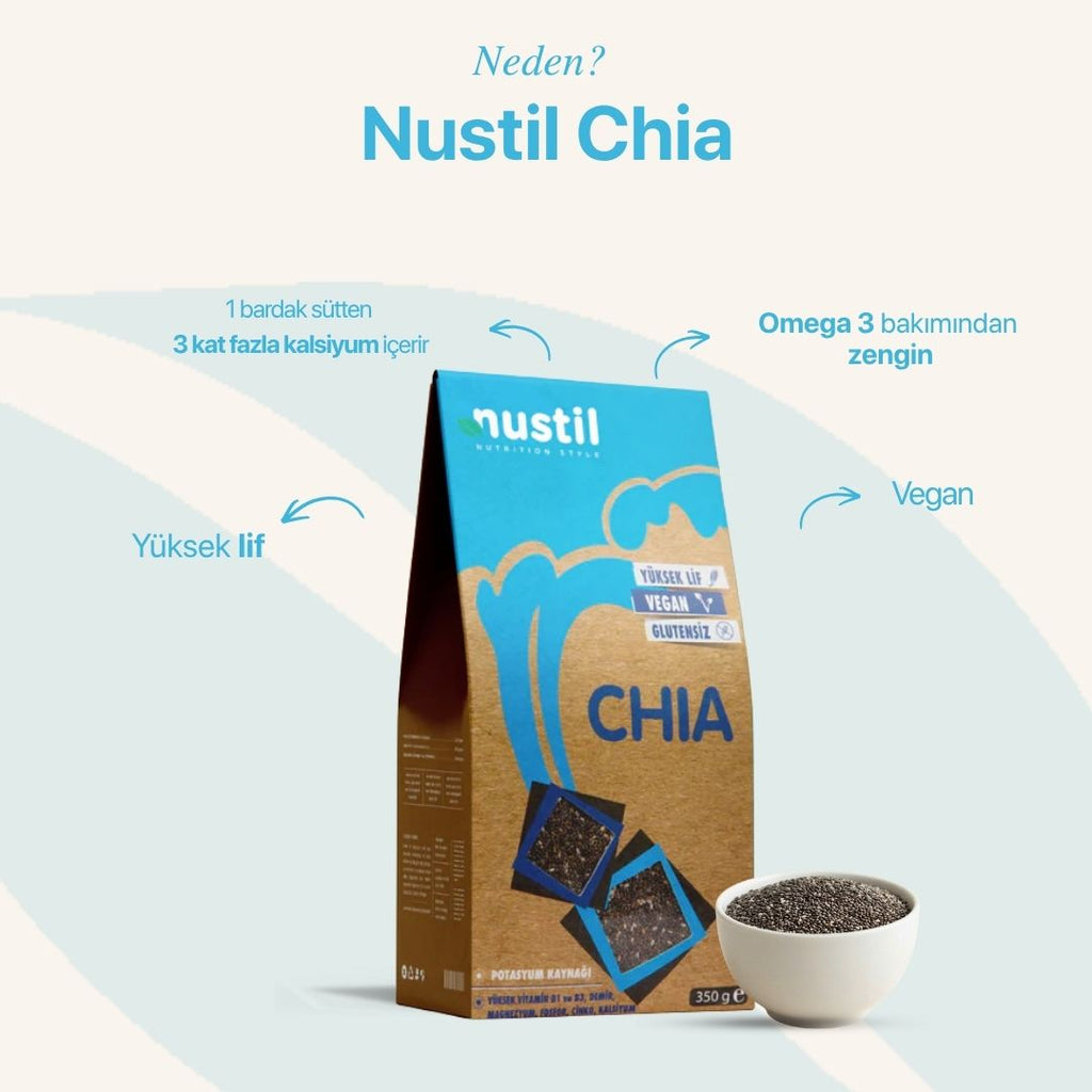 NUSTİL Chia Tohumu 350g
