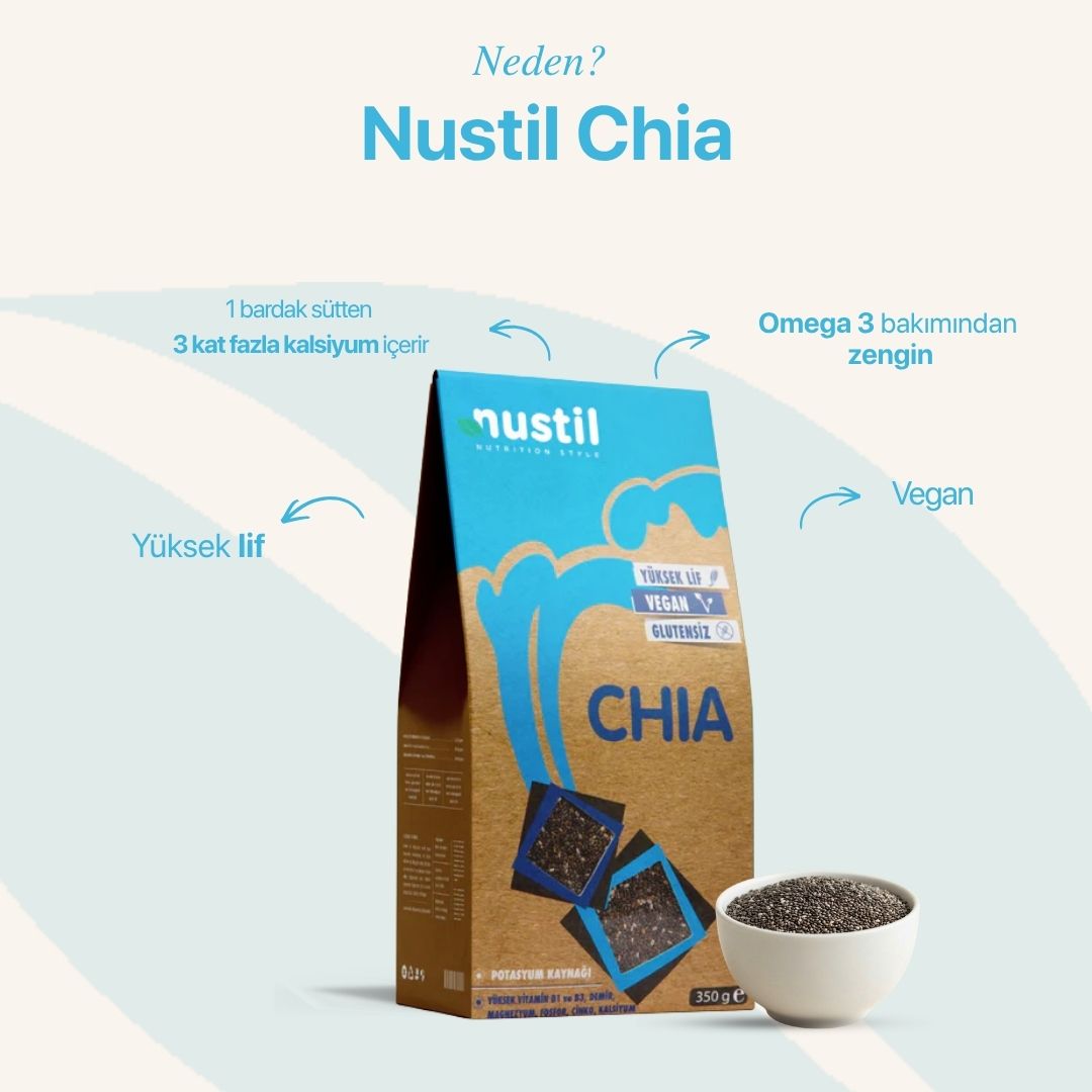 NUSTİL Chia Tohumu 350g