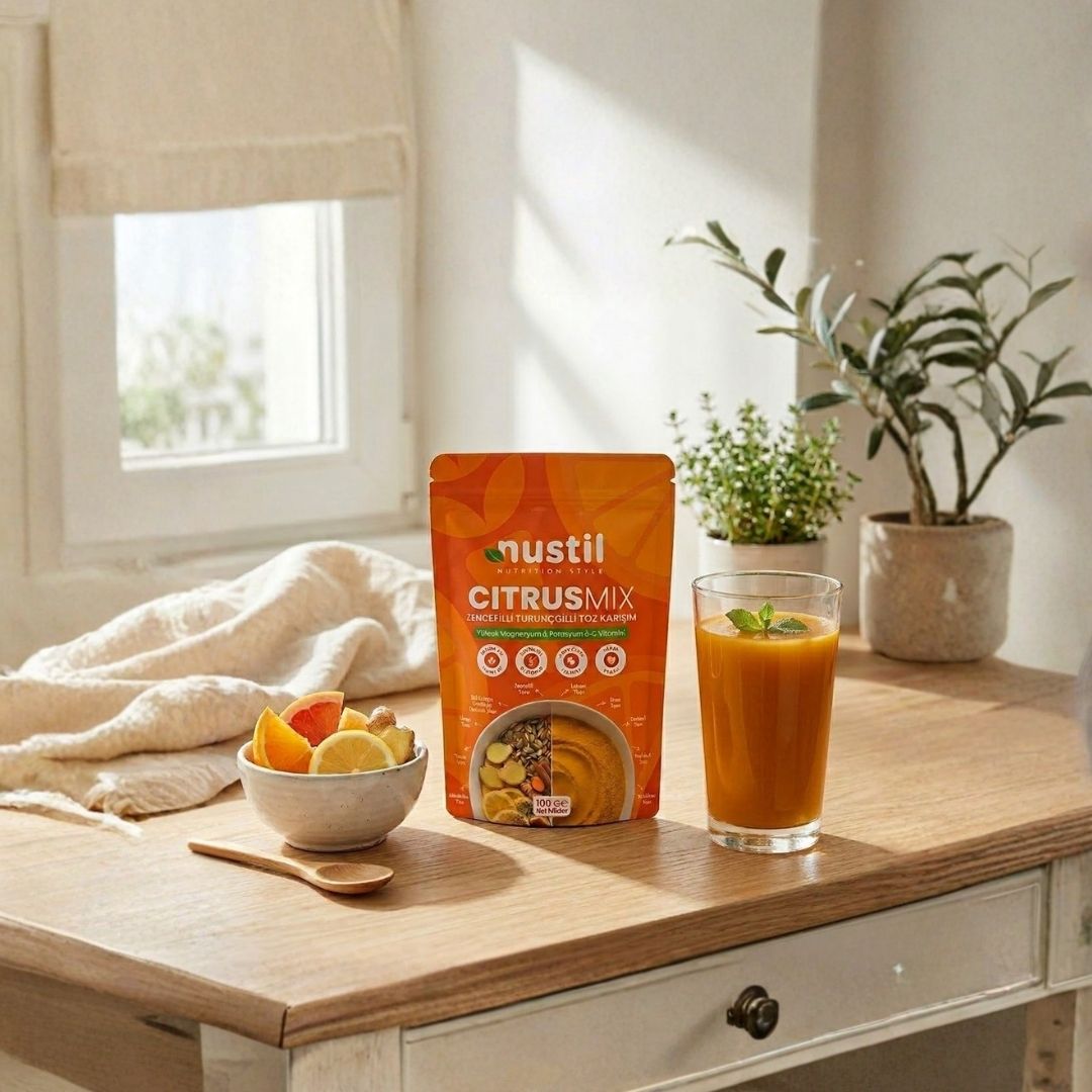 NUSTİL Citrus Mix Turunçgilli Toz Karışım 100g