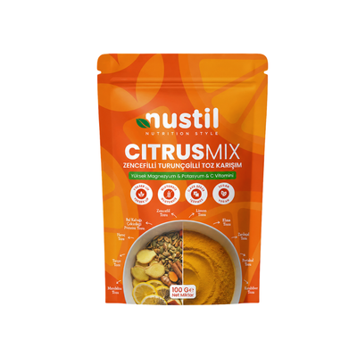 NUSTİL Citrus Mix Turunçgilli Toz Karışım 
