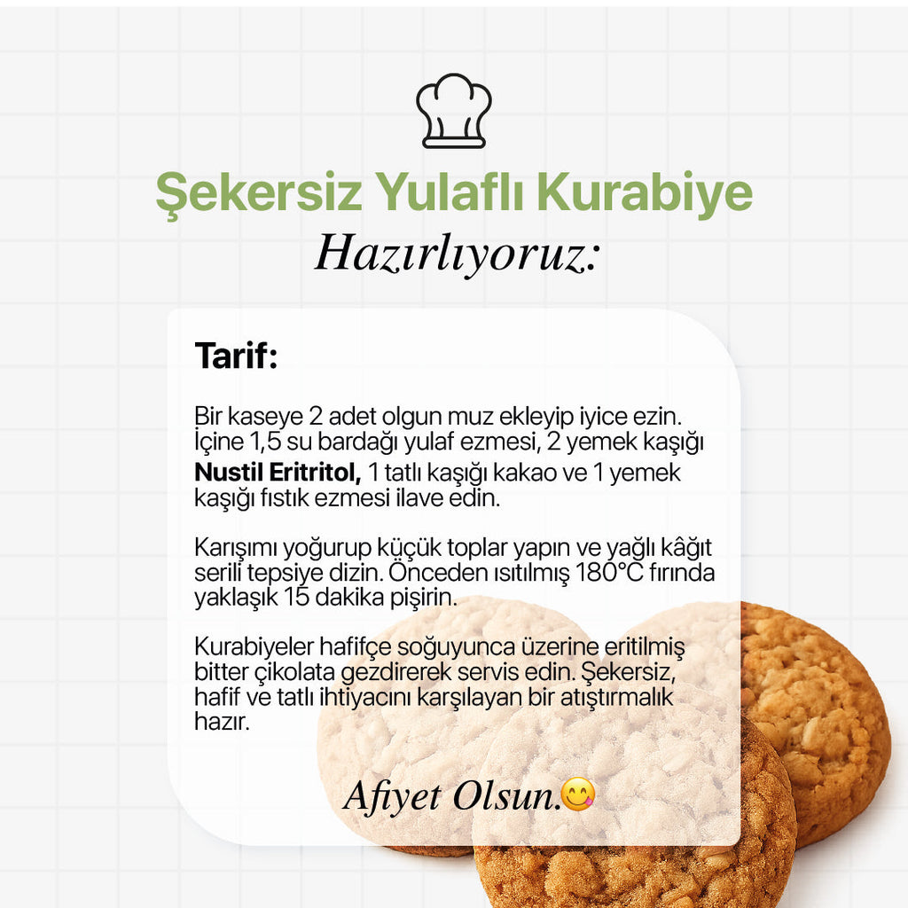 NUSTİL Eritritol (Erythritol) 250g