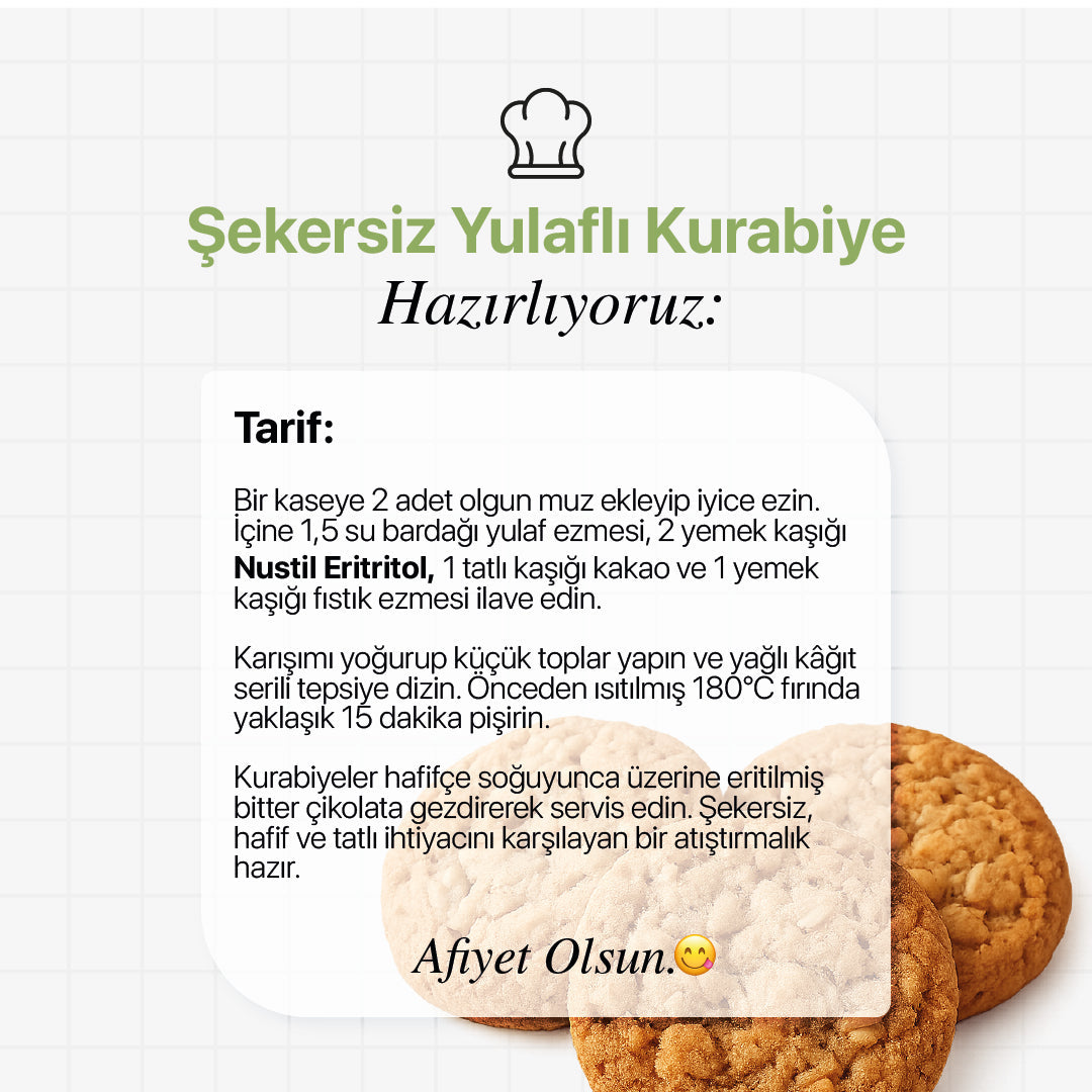 NUSTİL Eritritol (Erythritol) 250g