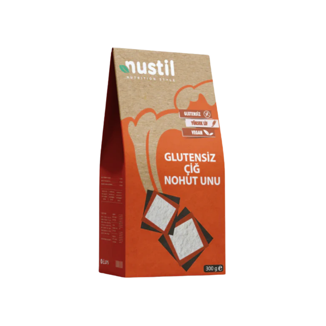 NUSTİL Glutensiz Çiğ Nohut Unu