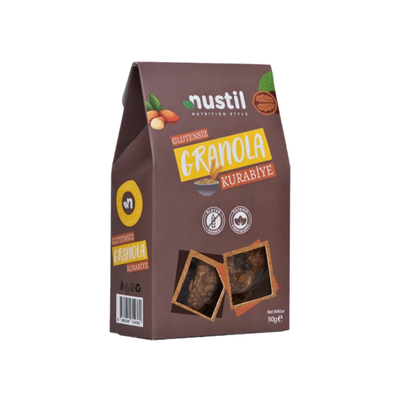 NUSTİL Glutensiz Granola Kurabiye 