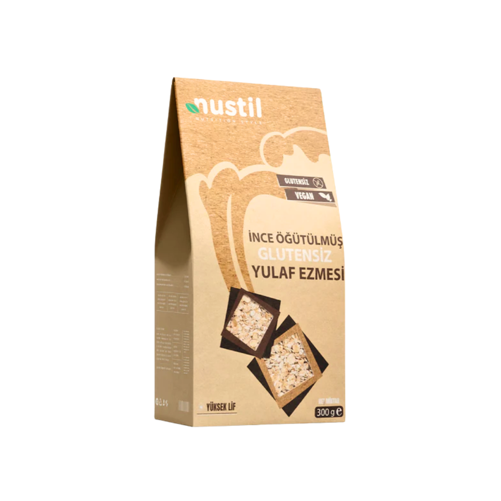 NUSTİL İnce Öğütülmüş Glutensiz Yulaf Ezmesi 