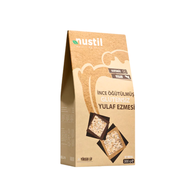 NUSTİL İnce Öğütülmüş Glutensiz Yulaf Ezmesi 