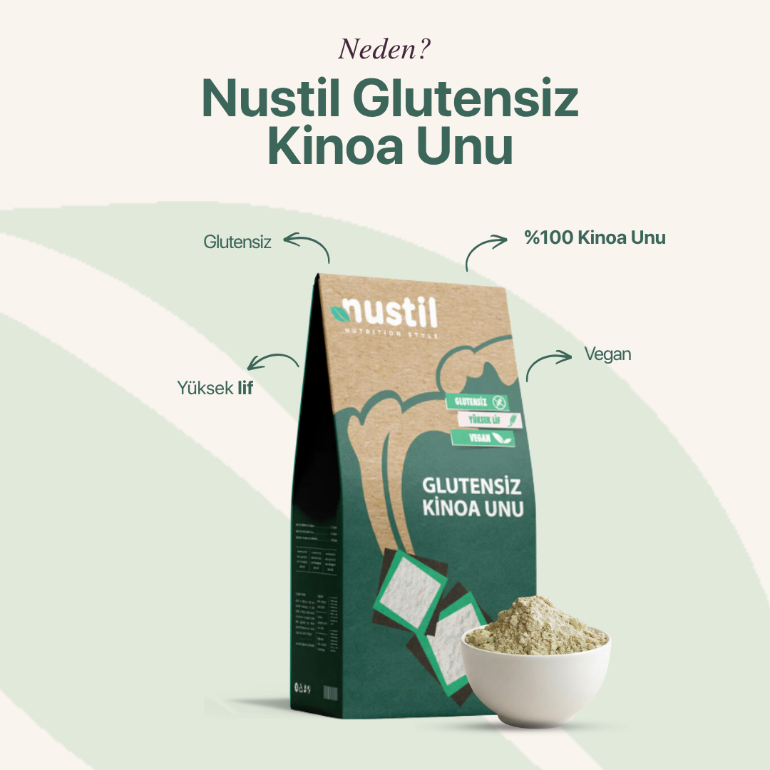 NUSTİL Glutensiz Kinoa Unu 300g
