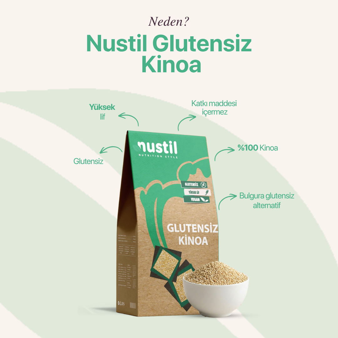 NUSTİL Glutensiz Kinoa 350g