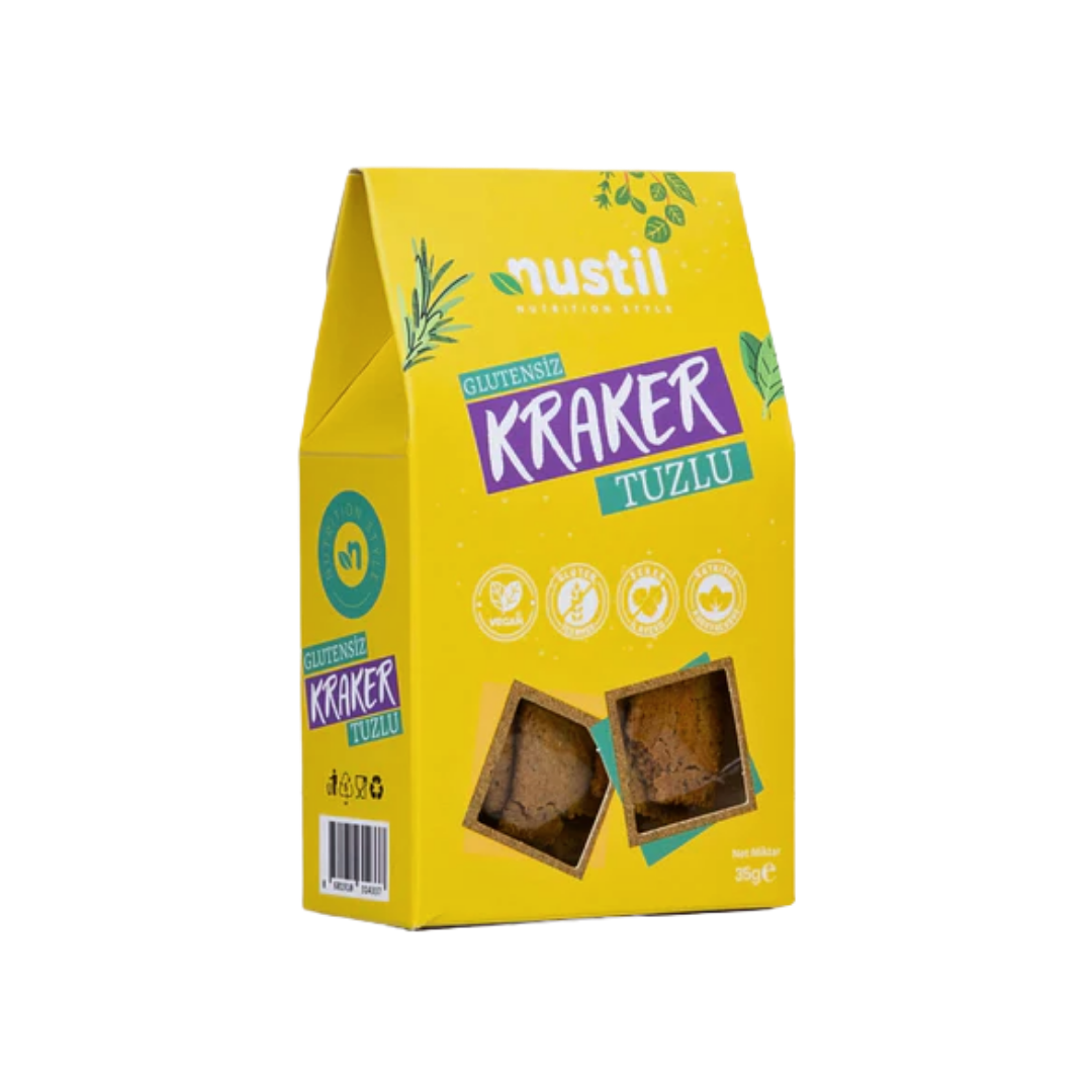 NUSTİL Glutensiz Tuzlu Kraker 