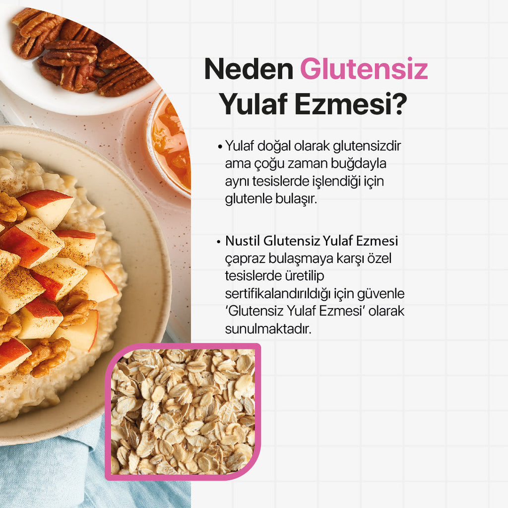 NUSTİL Glutensiz Yulaf Ezmesi 250g