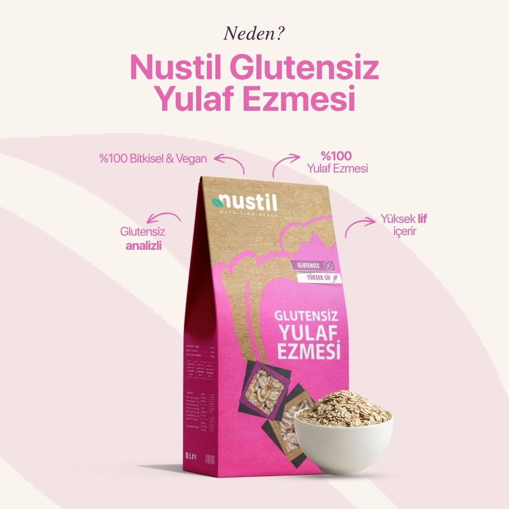 NUSTİL Glutensiz Yulaf Ezmesi 250g