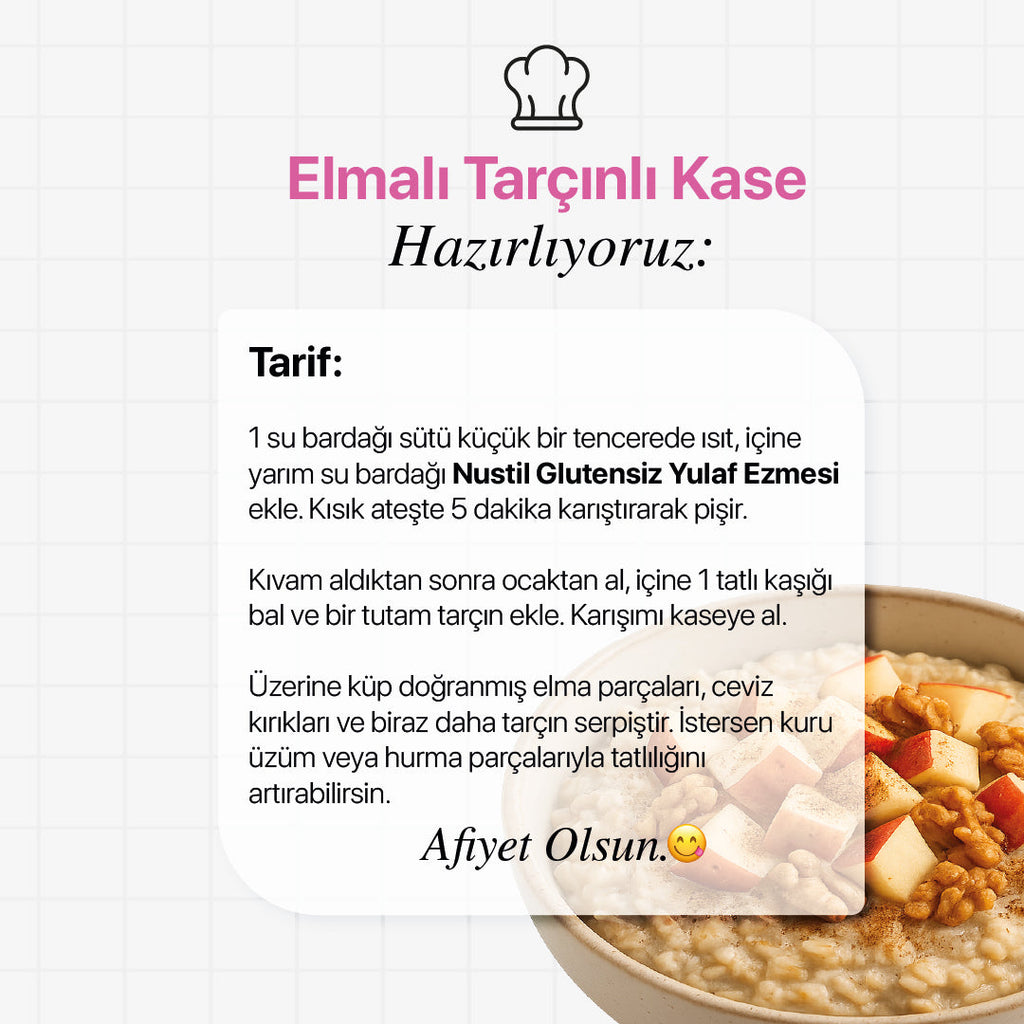 NUSTİL Glutensiz Yulaf Ezmesi 250g