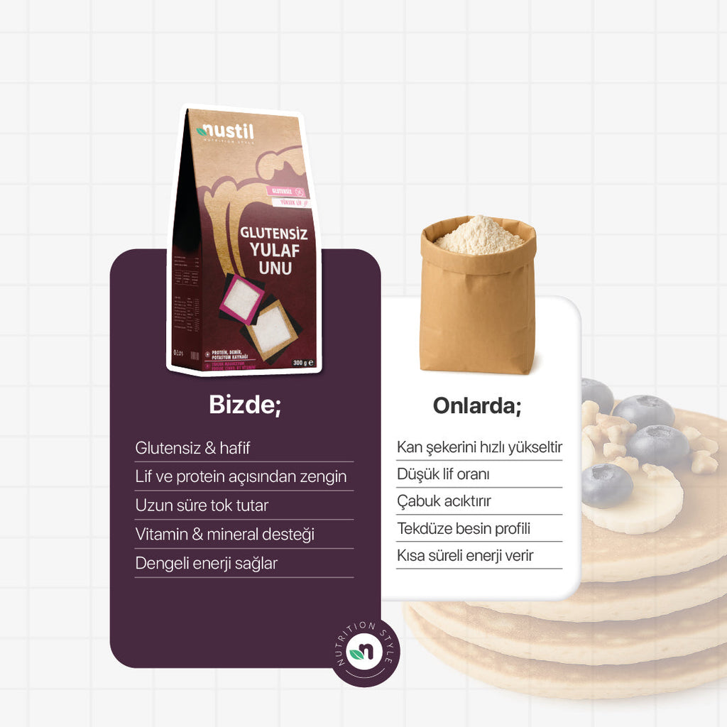 NUSTİL Glutensiz Yulaf Unu 300g