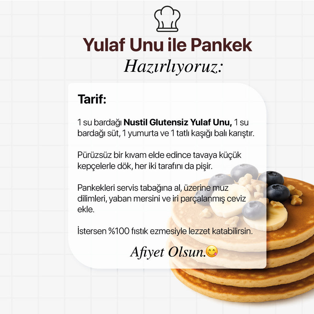 NUSTİL Glutensiz Yulaf Unu 300g