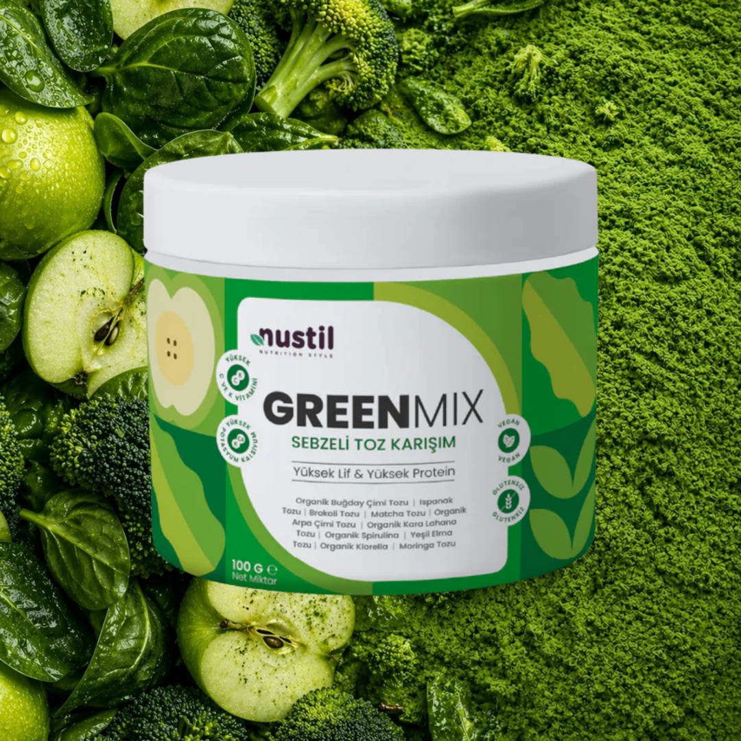 NUSTİL Green Mix Sebzeli Toz Karışım 100g