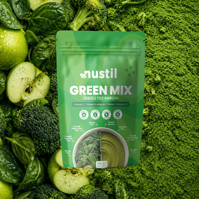 NUSTİL Green Mix Sebzeli Toz Karışım 100g