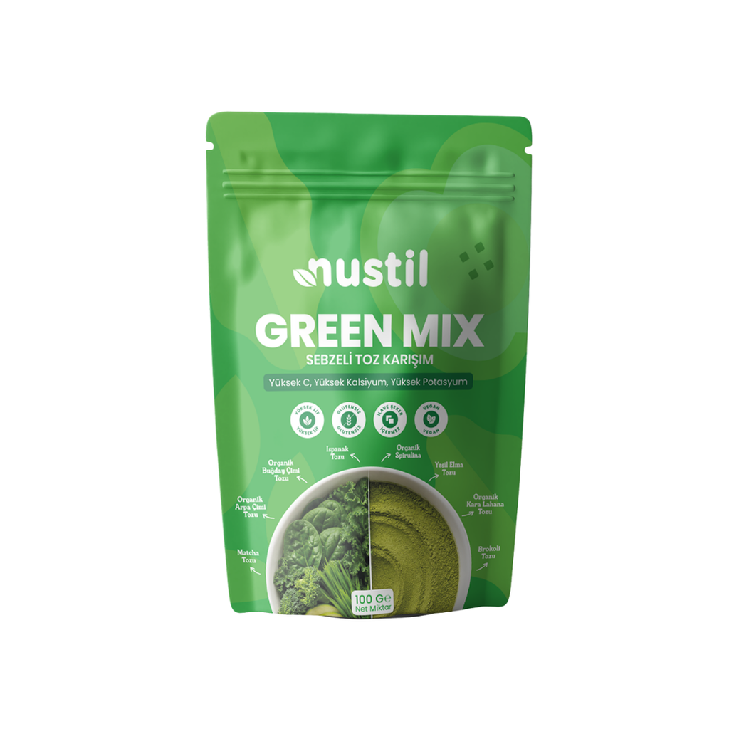 NUSTİL Green Mix Sebzeli Toz Karışım 100g