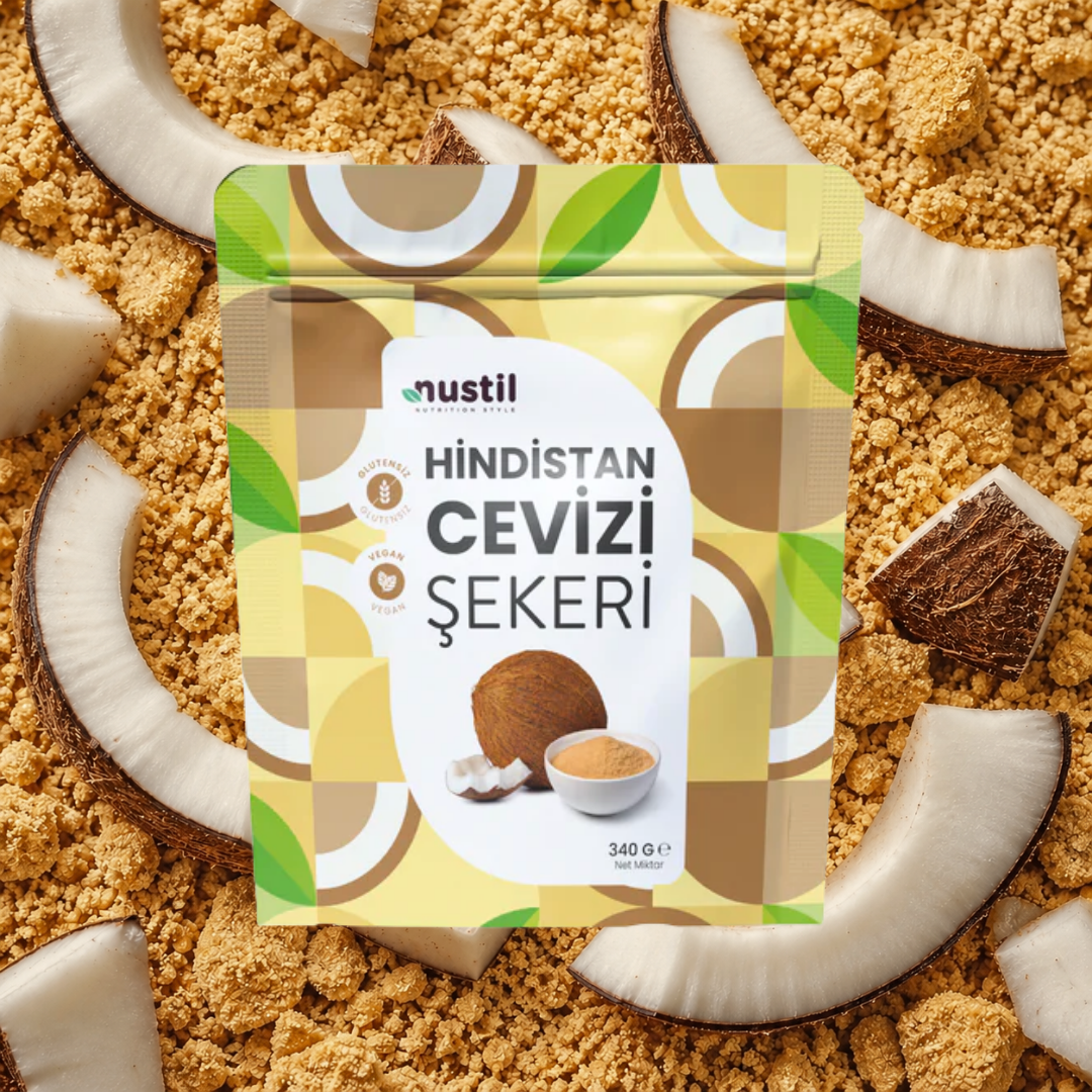 NUSTİL Hindistan Cevizi Şekeri 340g
