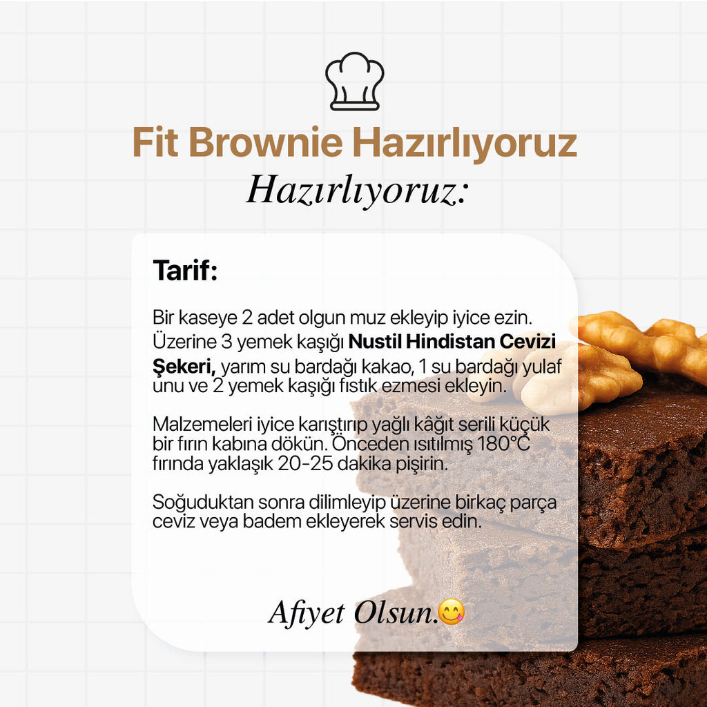 NUSTİL Hindistan Cevizi Şekeri 340g