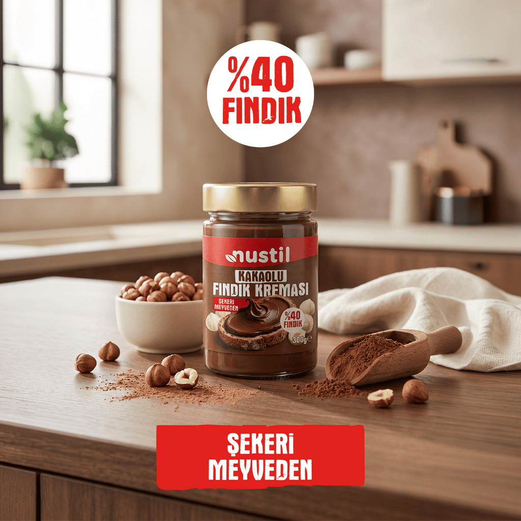 NUSTİL Kakaolu Fındık Kreması 300g