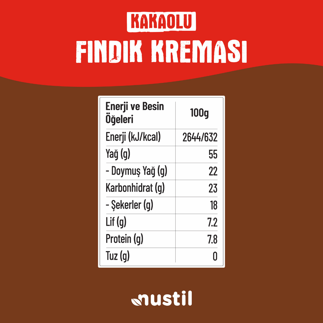 NUSTİL Kakaolu Fındık Kreması 300g