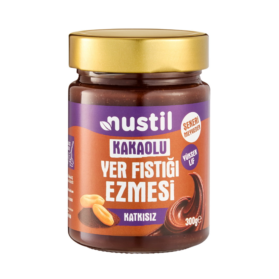 NUSTİL Kakaolu Yer Fıstığı Ezmesi 300g