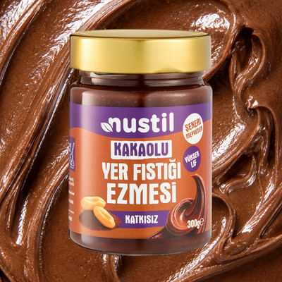 NUSTİL Kakaolu Yer Fıstığı Ezmesi 300g