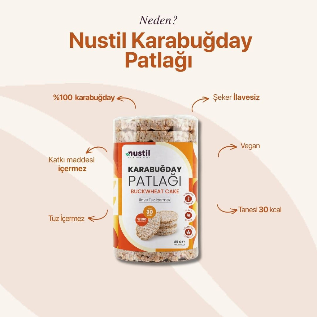 NUSTİL Karabuğday Patlağı 85g