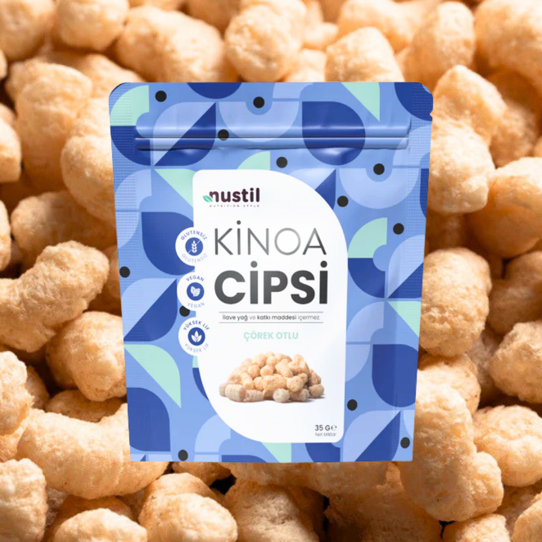 NUSTİL Çörek Otlu Kinoa Cipsi 35g