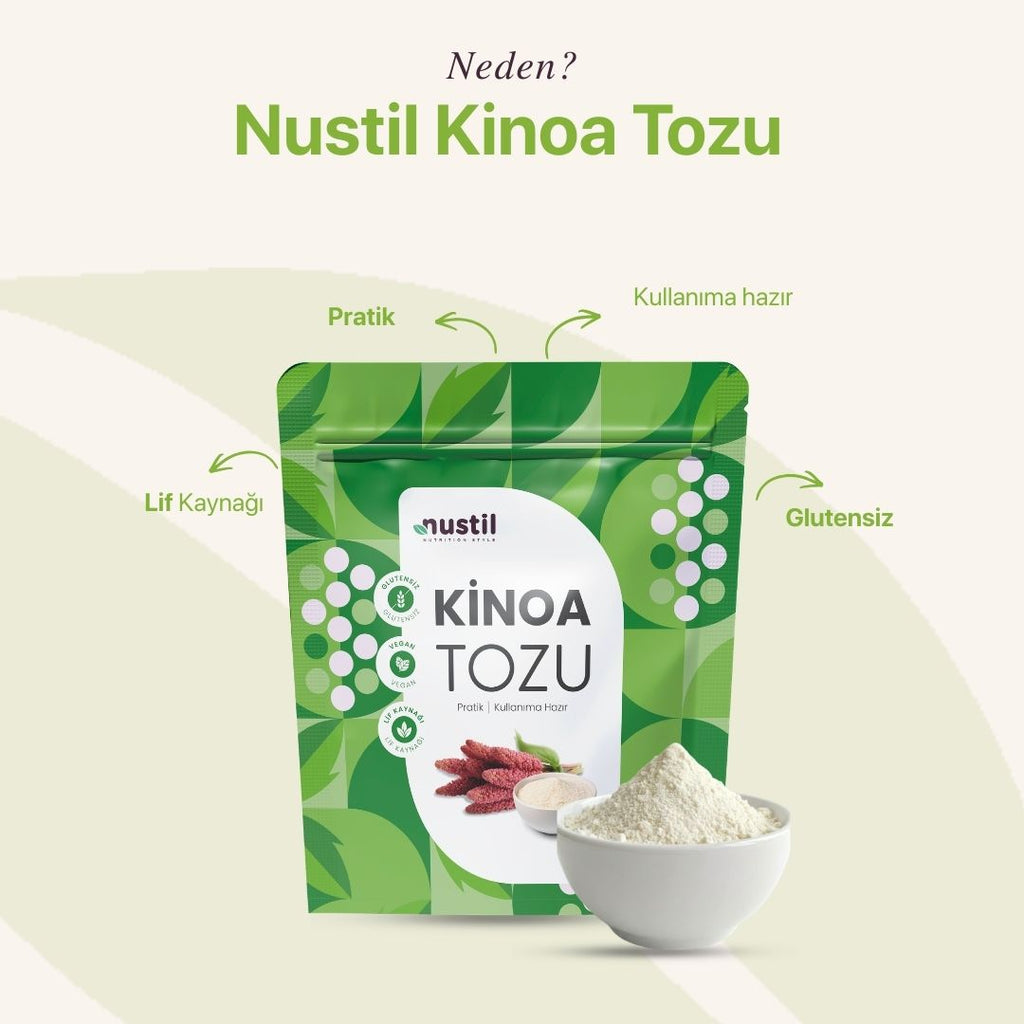 NUSTİL Kinoa Tozu 340g