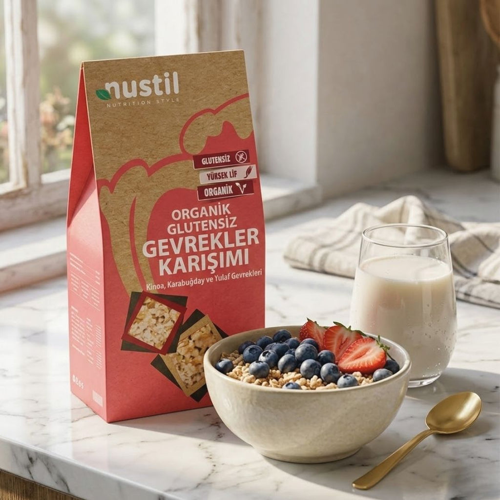NUSTİL Organik Gevrekler Karışımı 250g