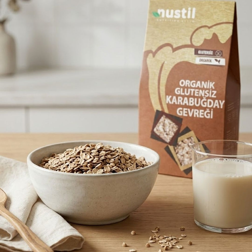 NUSTİL Organik Karabuğday Gevreği 250g