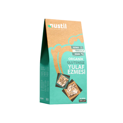 NUSTİL Organik Glutensiz Yulaf Ezmesi 
