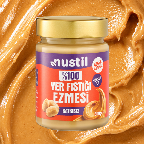 NUSTİL %100 Yer Fıstığı Ezmesi 300g